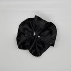 Elegance – All Black Silk-Style Scrunchie
